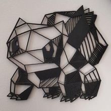 bulbasaur duvar sanatı sanat pokemon 3d print model - Mito3D