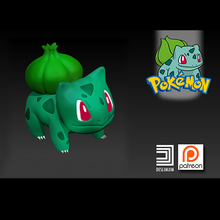 bulbassaur - pokemon bulbassauro pikachu pokebola toy toyart funko funkopop nendoroid nintendo 3d print model - Mito3D