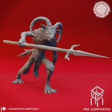bulezau - tabletop miniature pre-supported game 3d print model - Mito3D