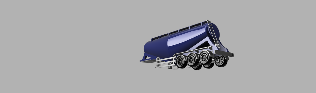 bulk trailer scala1 14 tamiya rc car 1 volvo scania daf bulktrailer scala f88 f89 3d print model - Mito3D