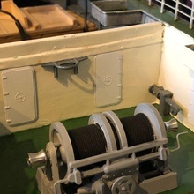 mamparo puerta barco remolcador rc boat 3d print model - Mito3D