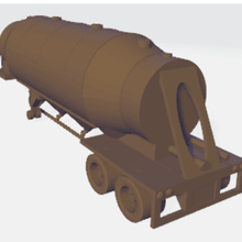 bulkmeister remolque varios los materiales a granel semi el 3d print model - Mito3D