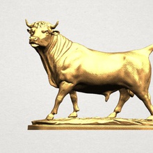 bull 02 various car chair tree table sofa character game exterior human interior people girl house miniatures figurines sculpture animal zoo mammal dog 3d print model - Mito3D