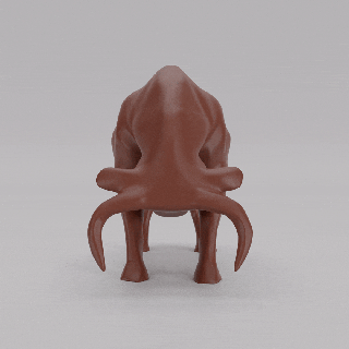 taureau figure animal art statue 3d print model - Mito3D