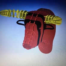 bull art animale 3d print model - Mito3D