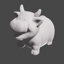 Toro mucca animale azienda agricola 3d print model - Mito3D