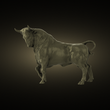 bull 3d print model - Mito3D