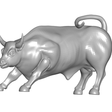 bull 3d bull 3d 3d print model - Mito3D