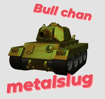 touro chan lesma metal tanque militares arma fogo arte brinquedo exército mordenarmy 3d print model - Mito3D