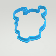 bull cookie cutter calf cow christmas kitchen tools gift new year 3d print model - Mito3D