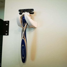touro de chifres barbear titular a casa banho limpa rasierer navalha máquina 3d print model - Mito3D