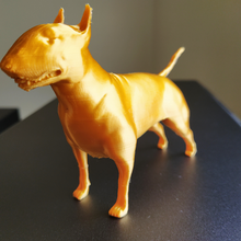 bull terrier Kunst trophy dogg Hund bullterrier 3d print model - Mito3D