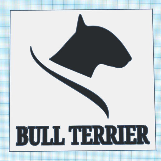 bull terrier table 3d various 3D print model - Mito3D