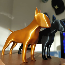 bull terrier verschiedene bullterrier Hund dogg 3d print model - Mito3D