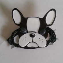 bulldog carrete de auriculares los gadget rebobinador el casco audio francés 3d print model - Mito3D