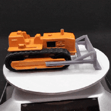 excavadora batonista 287 3d print model - Mito3D