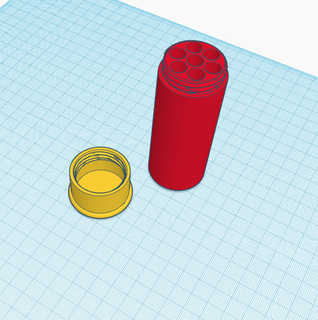 madde işareti sigara durum kılıf pompalı tüfek kabuk içmek 3d print model - Mito3D