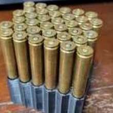 proiettile titolare supporto cremagliera 30 06 270 impilabile si adatta munizioni lattine 3d print model - Mito3D