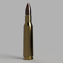 bullet pendant jewelry anycubic3d 3d print model - Mito3D