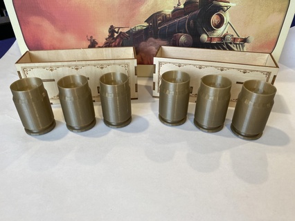 bullet shell token holders western legends big box insert Game 3d print model - Mito3D