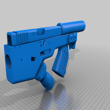 bullpup g19 lower game props 3d print model - Mito3D