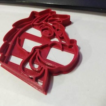 diana cortador de galletas casa cookie caballo bullseye toy story 3d print model - Mito3D