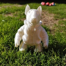 Bull terrier 01 gadget Toro cane giocattolo 3d print model - Mito3D