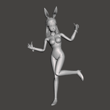 bulma bunny costume 3d model rabbit dragon ball dbz 3d print model - Mito3D