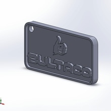 bultaco keychain gadget moto bulge trial enduro sherpa 3d print model - Mito3D