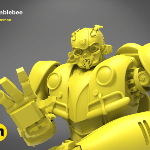 bumblebee bust art war tricky transformers toy table statue retro radio piece movie head film figurine figure fantasy decepticon character car beatle accessories 2018 3D print model - Mito3D