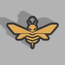 bumblebee keychain key ring transformers 3d print model - Mito3D