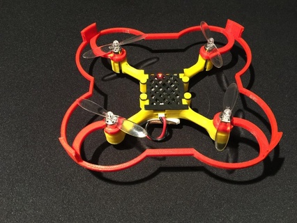 yaban arısı dörtlü mk2 mikroquad mikro Quadcopter mini takım çerçeve quadrocopter Araçlar 3d print model - Mito3D