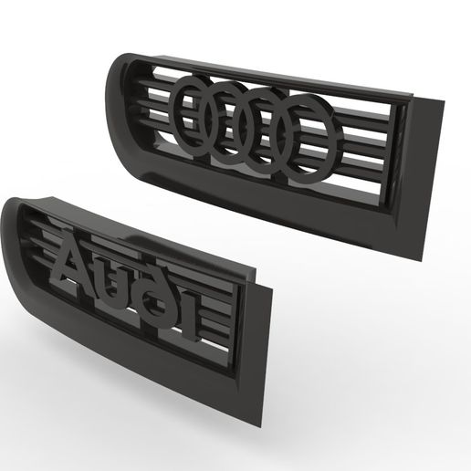 pare chocs grille audi a3 outil voiture gril 3D print model - Mito3D
