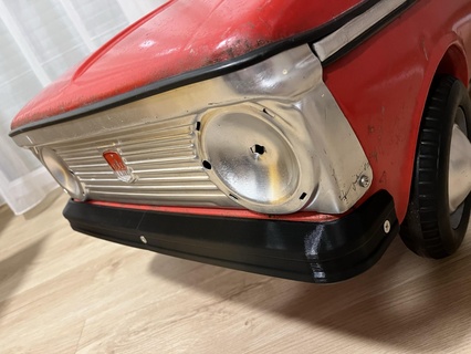 bumpers pedal moskvitch bumper car toy vintage 3d print model - Mito3D