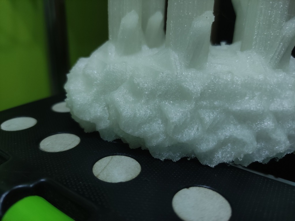 Bündel Kristalle transparent Kristall Formationen 3d Drucken 3D print model - Mito3D