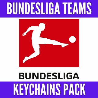 Bundesliga takımlar anahtarlık paketlemek Futbol futbol fu top hatıra hediye Bayer munchen Borussia Dortmund spor Berlin Stutgart Koln Almanya Deutschland Almanca Deutsch Bayern Frankfurt 3d print model - Mito3D