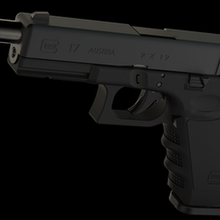 paquet traiter outil glock pistolet arme feu g17 glock17 3d print model - Mito3D