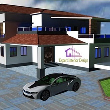 bangalô Projeto arquitetura design interiores interior decoração casa homedesign arte designer 3d print model - Mito3D