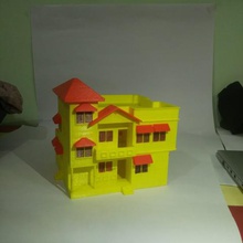 bungalov mimarlık 3d print model - Mito3D