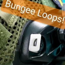 bungee loops airsoft helmet bolts 3d print model - Mito3D