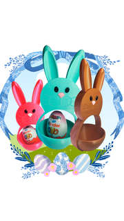 bunny-shaped basket toy bunny easter pot 3d print model - Mito3D