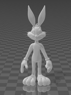 bunny toy art figure 3d print model - Mito3D