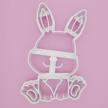 bunny 6 cookie cutter easter holiday chick lamb egg cute funny rabbit 3d print model - Mito3D