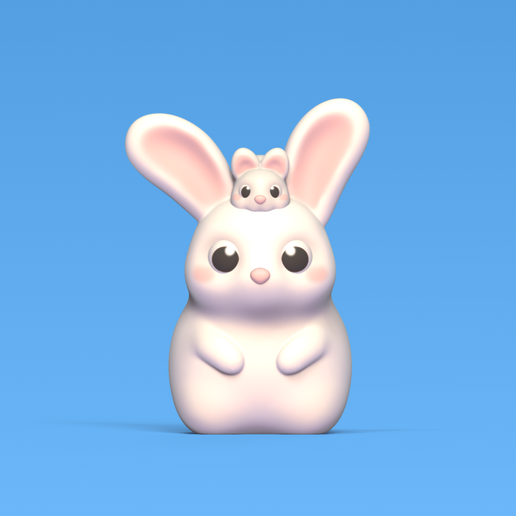 bunny baby art bunny bunn