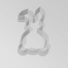 tavşan kurabiye kesici gadget 3d print model - Mito3D