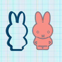 bunny cookie cutter various jannie 3d print model - Mito3D