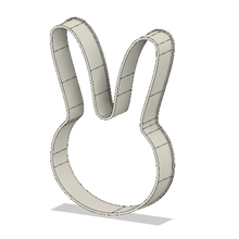 bunny ears cookie cutter home kitchen dining utensils tool easter cookiecutter 3d print model - Mito3D
