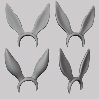 bunny ears cosplay cat cosplayer cats cosplays cosplayworld animal kink dog rabbit 3d print model - Mito3D