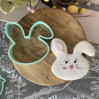 bunny easter cookie cutters set - 3 sizes 3d print model - Mito3D