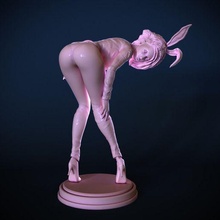 bunny girl 3d print model - Mito3D